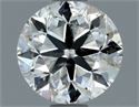 Natural Diamond 1.50 Carats, Round with Very Good Cut, G Color, SI2 Clarity and Certified by IGI