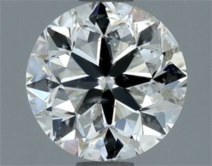 Picture of Natural Diamond 1.50 Carats, Round with Very Good Cut, G Color, SI2 Clarity and Certified by IGI