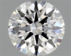 Foto Diamante Natural 0.46 quilates, Redondo , Color E, claridad VVS2 y certificado GIA de