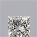 Diamante Natural 0.50 quilates, Princesa , Color G, claridad VVS1 y certificado IGI