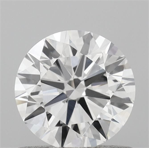 Picture of Lab Grown Diamond 0.72 Carats, Round with Ideal Cut, D Color, VVS2 Clarity and Certified by IGI