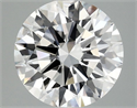 Lab Grown Diamond 3.07 Carats, Round with Ideal Cut, E Color, VS2 Clarity and Certified by IGI