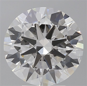 Picture of Lab Grown Diamond 4.55 Carats, Round with Excellent Cut, E Color, VS1 Clarity and Certified by IGI