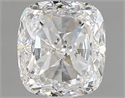 Natural Diamond 1.01 Carats, Cushion with  Cut, H Color, VS1 Clarity and Certified by GIA