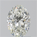 Diamante Natural 0.90 quilates, Ovalado , Color H, claridad VS1 y certificado GIA