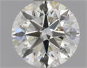 Natural Diamond 0.70 Carats, Round with Very Good Cut, K Color, SI1 Clarity and Certified by GIA