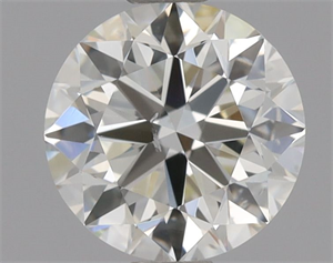 Picture of Natural Diamond 0.70 Carats, Round with Very Good Cut, K Color, SI1 Clarity and Certified by GIA