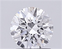 Del inventario de diamantes de laboratorio, 1.02 quilates, Redondo , Color F, claridad VS1 y certificado IGI