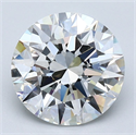 Diamante Natural 2.80 quilates, Redondo , Color G, claridad VS1 y certificado GIA