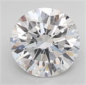 Lab Grown Diamond 2.42 Carats, Round with Ideal Cut, D Color, IF Clarity and Certified by IGI
