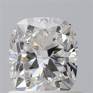 Foto Diamante Natural 0.80 quilates, Del cojín , Color F, claridad VS2 y certificado GIA de