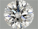 Del inventario de diamantes de laboratorio, 2.35 quilates, Redondo , Color F, claridad VS1 y certificado IGI