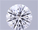 Lab Grown Diamond 4.20 Carats, Round with Excellent Cut, F Color, VS1 Clarity and Certified by GIA