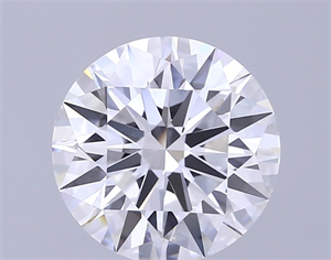 Picture of Lab Grown Diamond 4.20 Carats, Round with Excellent Cut, F Color, VS1 Clarity and Certified by GIA