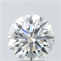Lab Grown Diamond 3.09 Carats, Round with Ideal Cut, F Color, VVS1 Clarity and Certified by IGI