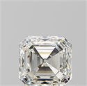 Diamante Natural 0.91 quilates, Asscher , Color J, claridad VVS1 y certificado GIA