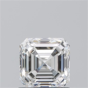 Picture of Natural Diamond 1.01 Carats, Asscher with  Cut, G Color, VVS2 Clarity and Certified by GIA