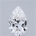 Natural Diamond 3.02 Carats, Pear with  Cut, G Color, SI1 Clarity and Certified by GIA