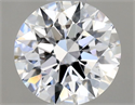 Diamante Natural 0.50 quilates, Redondo , Color D, claridad IF y certificado GIA