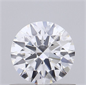 Del inventario de diamantes de laboratorio, 0.72 quilates, Redondo , Color D, claridad VVS2 y certificado IGI