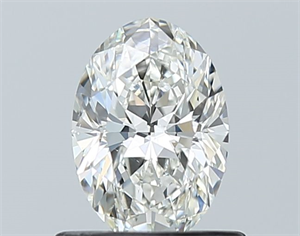 Picture of Natural Diamond 0.70 Carats, Oval with  Cut, I Color, VS2 Clarity and Certified by GIA