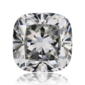 Foto Diamante Natural 0.80 quilates, Del cojín , Color F, claridad VVS1 y certificado GIA de