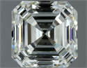 Natural Diamond 1.00 Carats, Asscher with  Cut, J Color, VS1 Clarity and Certified by IGI