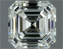 Natural Diamond 1.00 Carats, Asscher with  Cut, J Color, VS1 Clarity and Certified by IGI