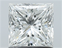 Diamante Natural 1.01 quilates, Princesa , Color G, claridad IF y certificado GIA