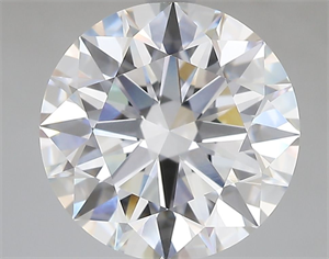 Picture of Lab Grown Diamond 5.06 Carats, Round with Ideal Cut, E Color, VVS1 Clarity and Certified by IGI