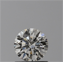 Diamante Natural 0.75 quilates, Redondo , Color I, claridad VVS1 y certificado GIA