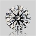 Natural Diamond 0.40 Carats, Round with Very Good Cut, D Color, SI2 Clarity and Certified by GIA