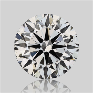 Picture of Natural Diamond 0.40 Carats, Round with Very Good Cut, D Color, SI2 Clarity and Certified by GIA