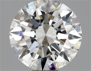Picture of Natural Diamond 0.70 Carats, Round with Excellent Cut, F Color, IF Clarity and Certified by GIA