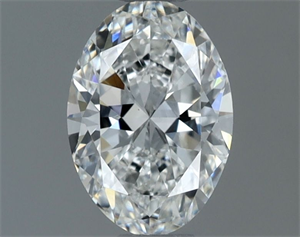 Picture of Natural Diamond 0.60 Carats, Oval with  Cut, F Color, VS1 Clarity and Certified by GIA