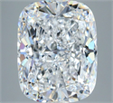 Natural Diamond 2.50 Carats, Cushion with  Cut, D Color, VS1 Clarity and Certified by GIA