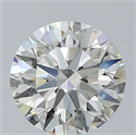 Diamante Natural 1.01 quilates, Redondo , Color K, claridad SI1 y certificado GIA