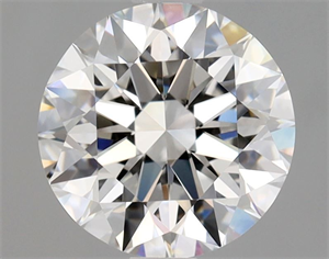 Picture of Natural Diamond 1.50 Carats, Round with Excellent Cut, E Color, IF Clarity and Certified by GIA