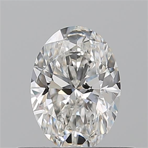 Picture of Natural Diamond 0.50 Carats, Oval with  Cut, G Color, VS2 Clarity and Certified by GIA