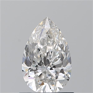 Foto Diamante Natural 0.90 quilates, De pera , Color F, claridad SI2 y certificado GIA de