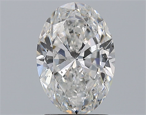 Picture of Natural Diamond 2.02 Carats, Oval with  Cut, F Color, SI2 Clarity and Certified by GIA