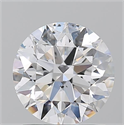 Natural Diamond 1.50 Carats, Round with Excellent Cut, D Color, SI2 Clarity and Certified by GIA