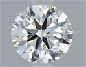 Diamante Natural 0.90 quilates, Redondo , Color I, claridad SI2 y certificado GIA