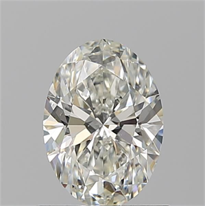 Picture of Natural Diamond 0.90 Carats, Oval with  Cut, I Color, VS2 Clarity and Certified by GIA