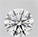 Del inventario de diamantes de laboratorio, 2.34 quilates, Redondo , Color D, claridad IF y certificado IGI