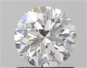 Diamante Natural 1.01 quilates, Redondo , Color F, claridad VVS2 y certificado GIA