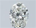 Diamante Natural 0.90 quilates, Ovalado , Color I, claridad VVS1 y certificado GIA
