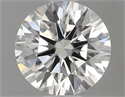 Diamante Natural 0.80 quilates, Redondo , Color J, claridad VVS2 y certificado GIA