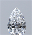 Diamante Natural 0.31 quilates, De pera , Color D, claridad VS1 y certificado GIA