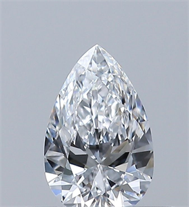 Foto Diamante Natural 0.31 quilates, De pera , Color D, claridad VS1 y certificado GIA de